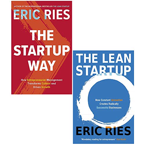 The Startup Way & The Lean Startup 2 Books Collection Set by Eric Ries – Non-Fiction | Paperback