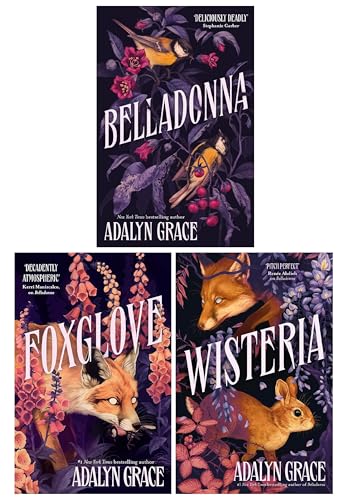 Belladonna Series By Adalyn Grace 3 Books Collection Set (Belladonna, Foxglove and Wisteria) | Paperback