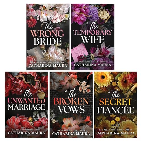 The Windsors Series by Catharina Maura 5 Books Collection Set (The Wrong Bride, The Temporary Wife, The Unwanted Marriage, The Broken Vows and The Secret Fiancée) | Paperback