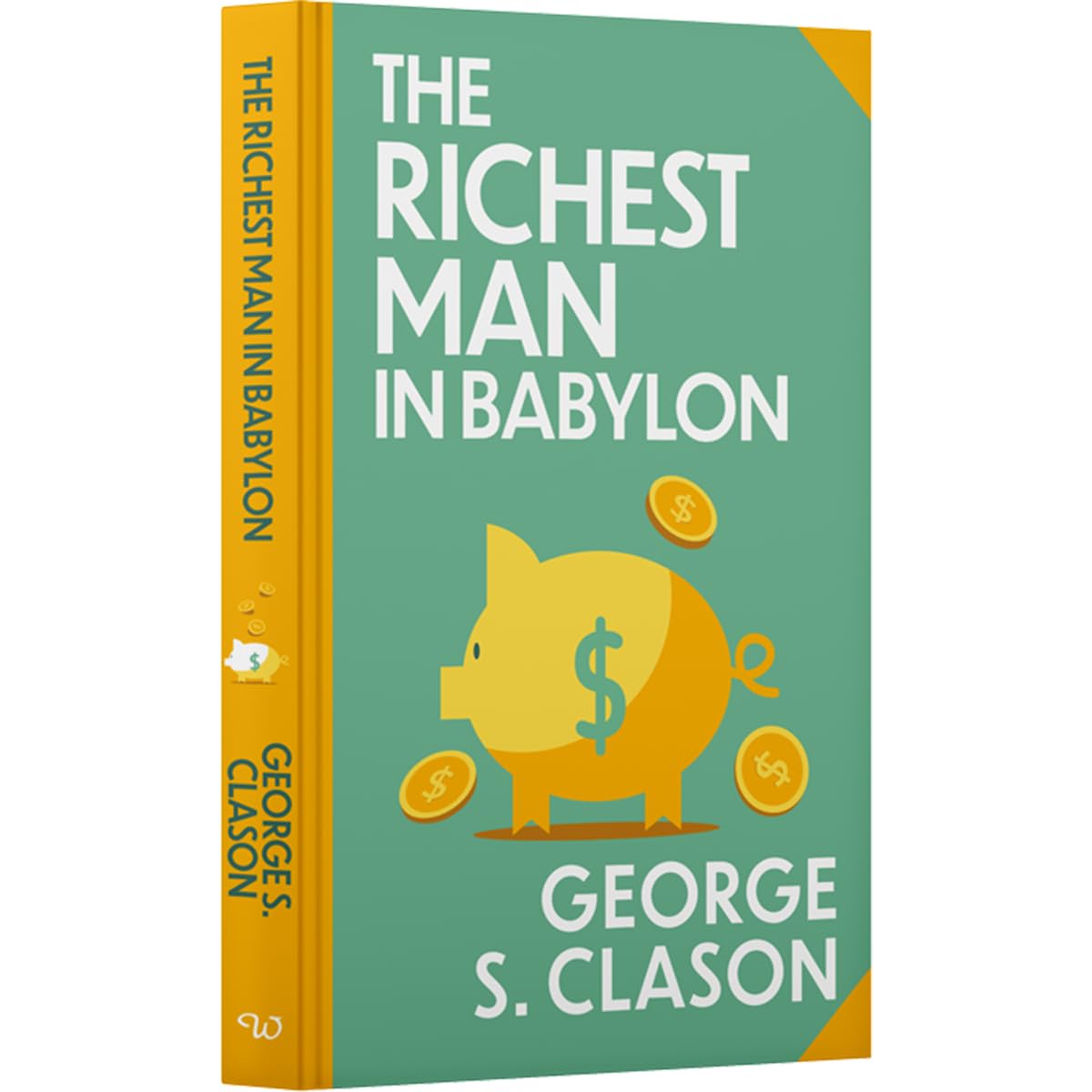 The Richest Man in Babylon Book by George S. Clason | Sprayed Edge Deluxe Hardcover Edition – Timeless Wisdom for Wealth and Success
