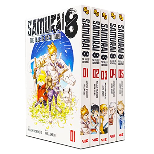 Samurai 8 The Tale of Hachimaru Series Volume 1-5 Books Collection Set by Masashi Kishimoto | Paperback