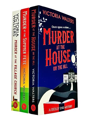 The Dedley End Mysteries 3 Book Collection Set by Victoria Walters – Murder Mystery Thrillers for Teens 12+, Crime, Suspense, Detectives, Fiction Series