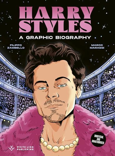 Harry Styles: A Graphic Biography (BioGraphics) | Illustrated Hardcover Book
