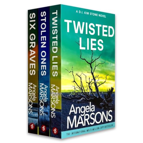Detective Kim Stone Series 14-16 3 Books Collection Set By Angela Marsons (Twisted Lies, Stolen Ones and Six Graves)