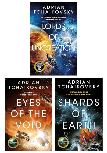 The Final Architecture Trilogy 3 Book Collection by Adrian Tchaikovsky| Shards of Earth, Eyes of the Void & Lords of Uncreation |Epic Sci-Fi Adventure