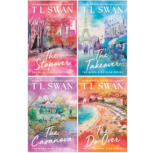The Miles High Club Series 4 Books Collection Set By T L Swan (The Stopover, The Takeover, The Casanova and The Do-Over)