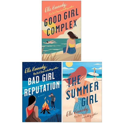 Avalon Bay Series 3 Books Collection Set By Elle Kennedy (Good Girl Complex, Bad Girl Reputation and The Summer Girl) | Paperback