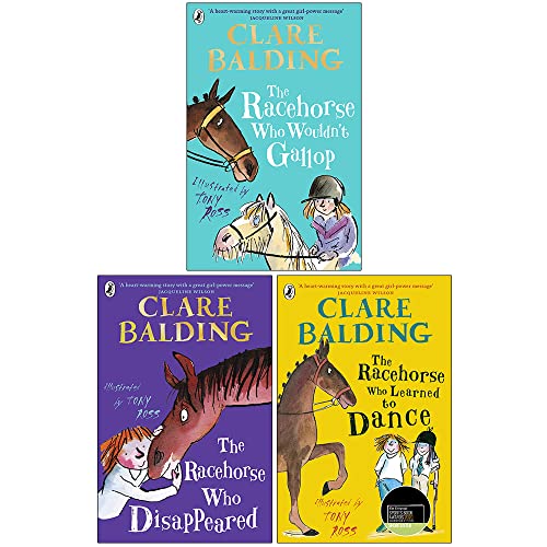 Clare Balding Charlie Bass Collection | 3 Children's Adventure Books | Horse Stories, Fun Reading, Inspiring Fiction, Family Books | Puffin Book Set
