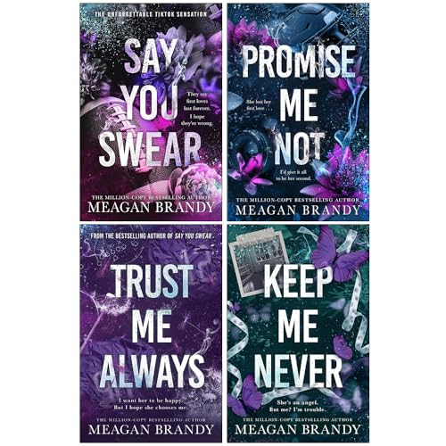 Boys of Avix Series 4 Books Collection Set By Meagan Brandy (Say You Swear, Promise Me Not, Trust Me Always and Keep Me Never)