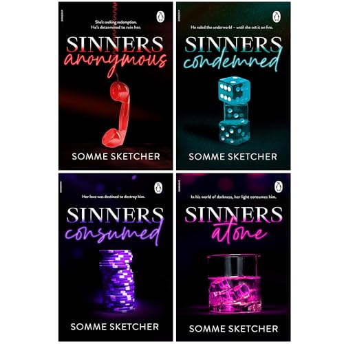 Sinners Anonymous Series 4 Books Collection Set By Somme Sketcher (Sinners Anonymous, Sinners Condemned, Sinners Consumed and Sinners Atone) | Paperback