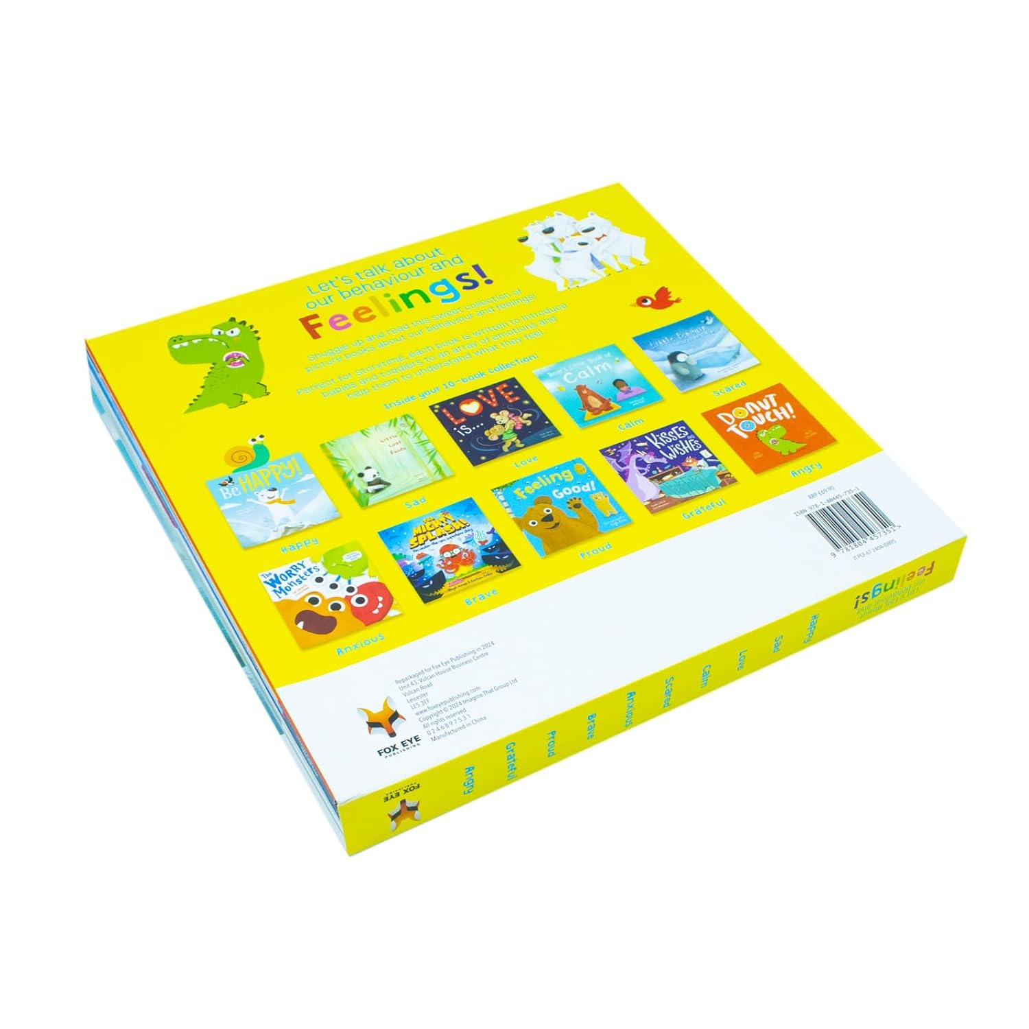 Best Behaviour - Let's Talk About Our Behaviour and Feelings 10 Illustrated Stories Book Collection: (The Worry Monsters, Educational Storybooks on Emotions, Feelings, Kindness, Tantrums & Social Skills for Kids & Toddlers)