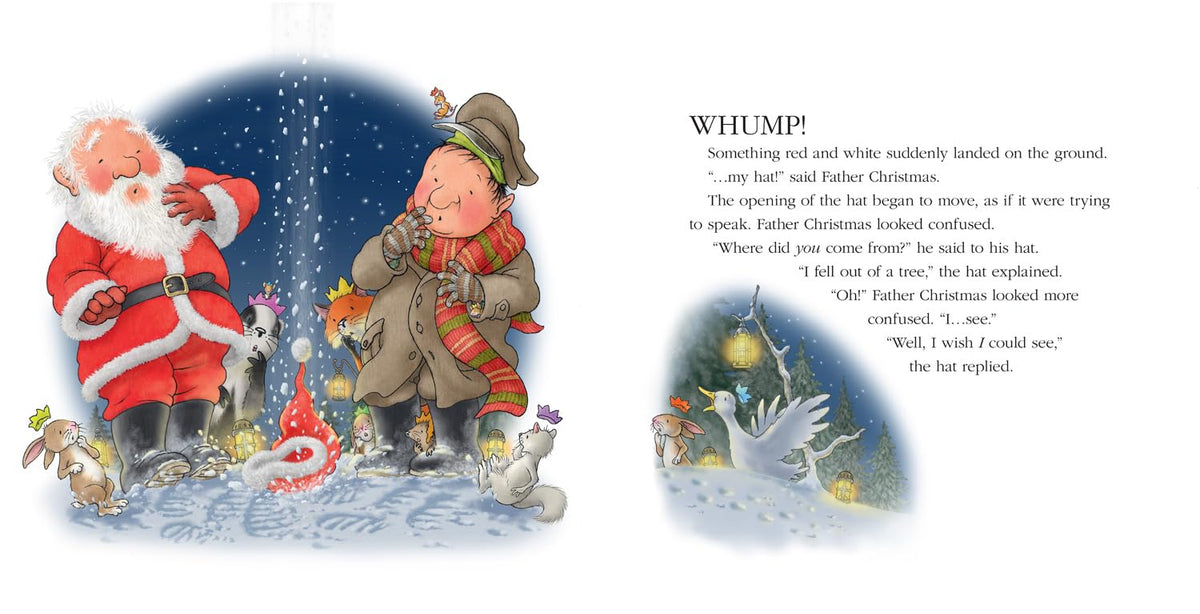 One Christmas Eve by Nick Butterworth | A Percy the Park Keeper Christmas Storybook | Festive Hardcover Picture Book & Christmas Gift for Children