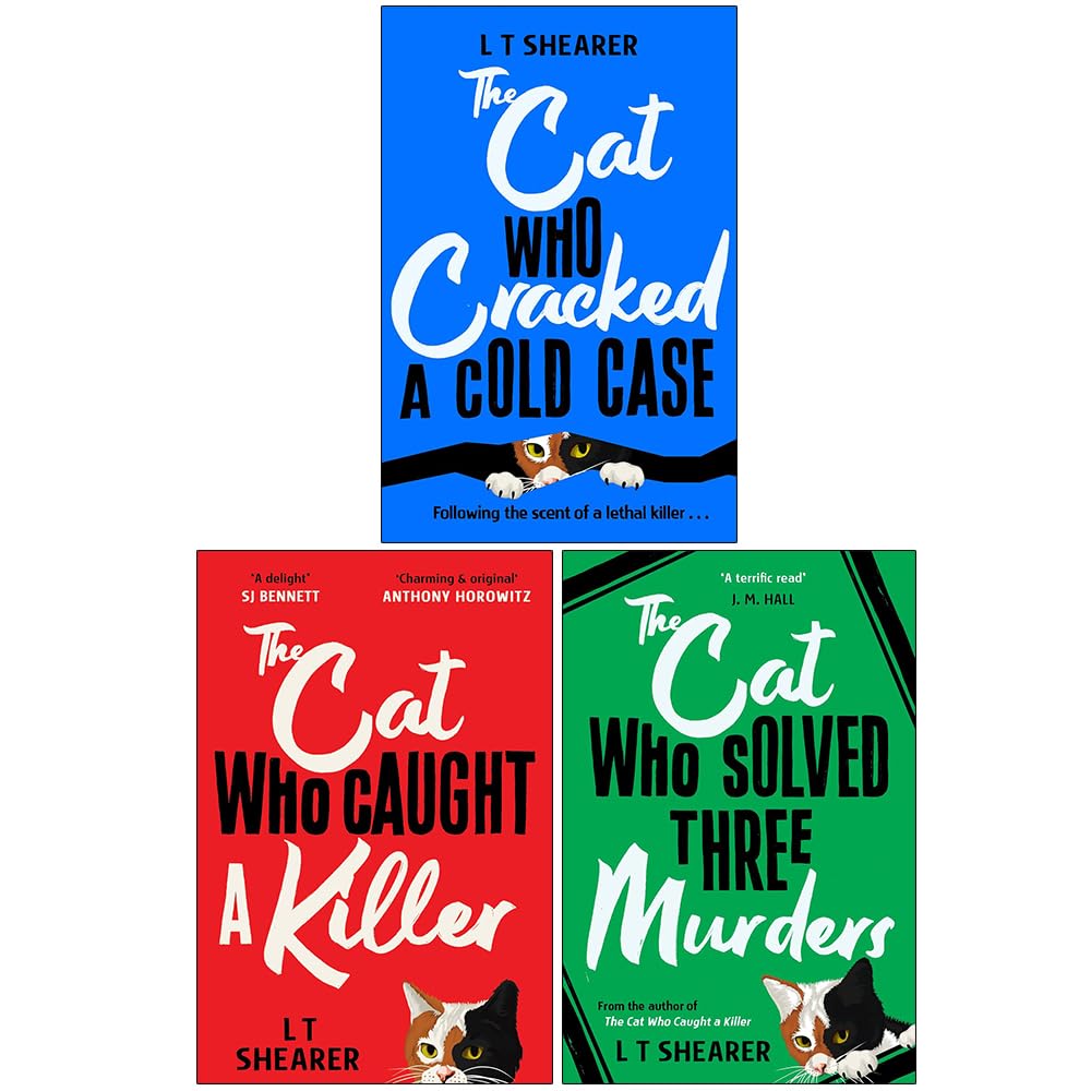 Conrad the Cat Detective Series 3 Books Collection Set By L T Shearer (Paperback)