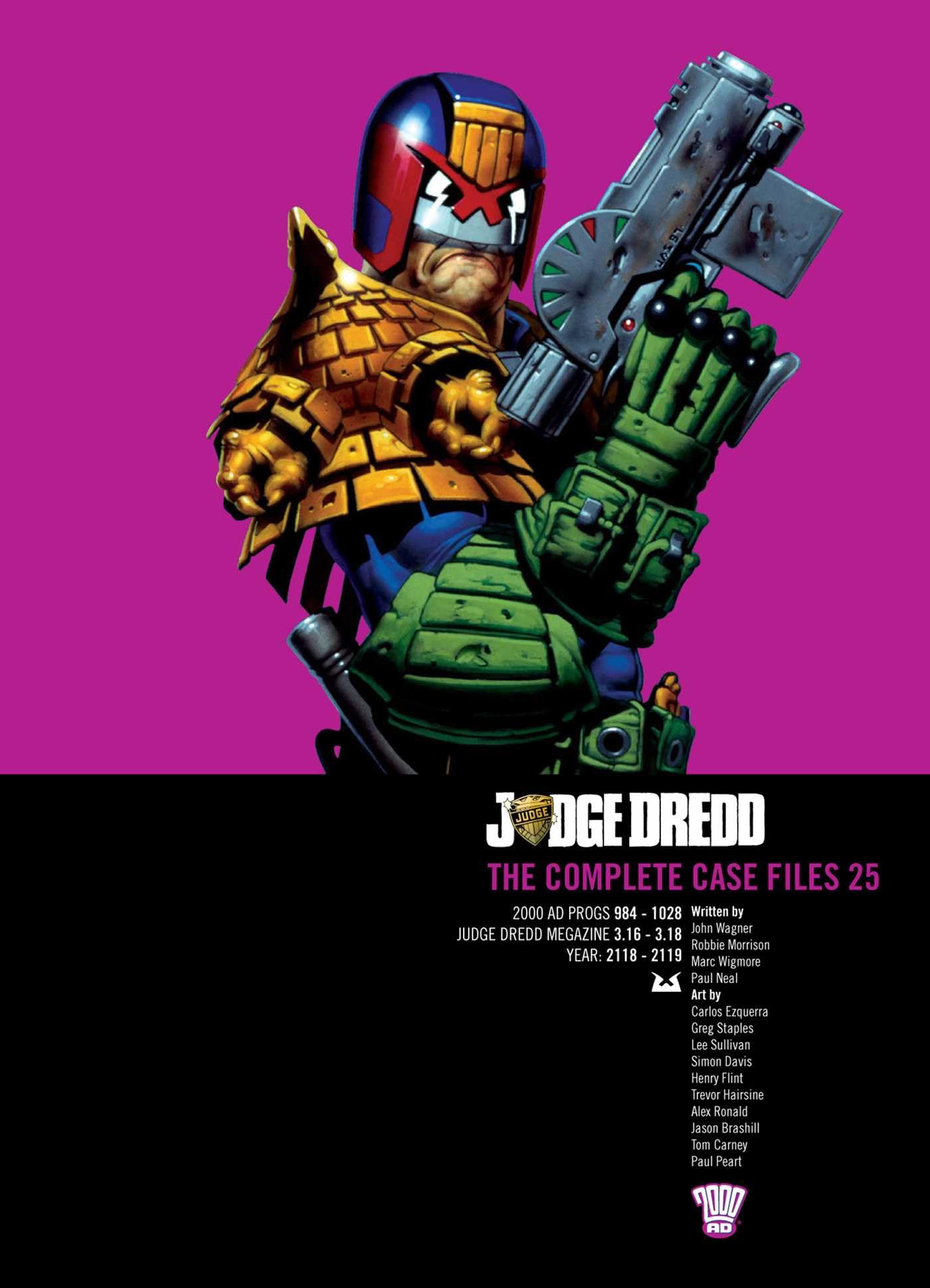 Judge Dredd: The Complete Case Files 25 (Volume 25)