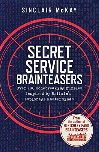 Secret Service Brainteasers: Do You Have What It Takes to Be a Spy? A Fun Puzzle Book with Spy Challenges, Logic Games, Strategy,&  Intelligence Tests