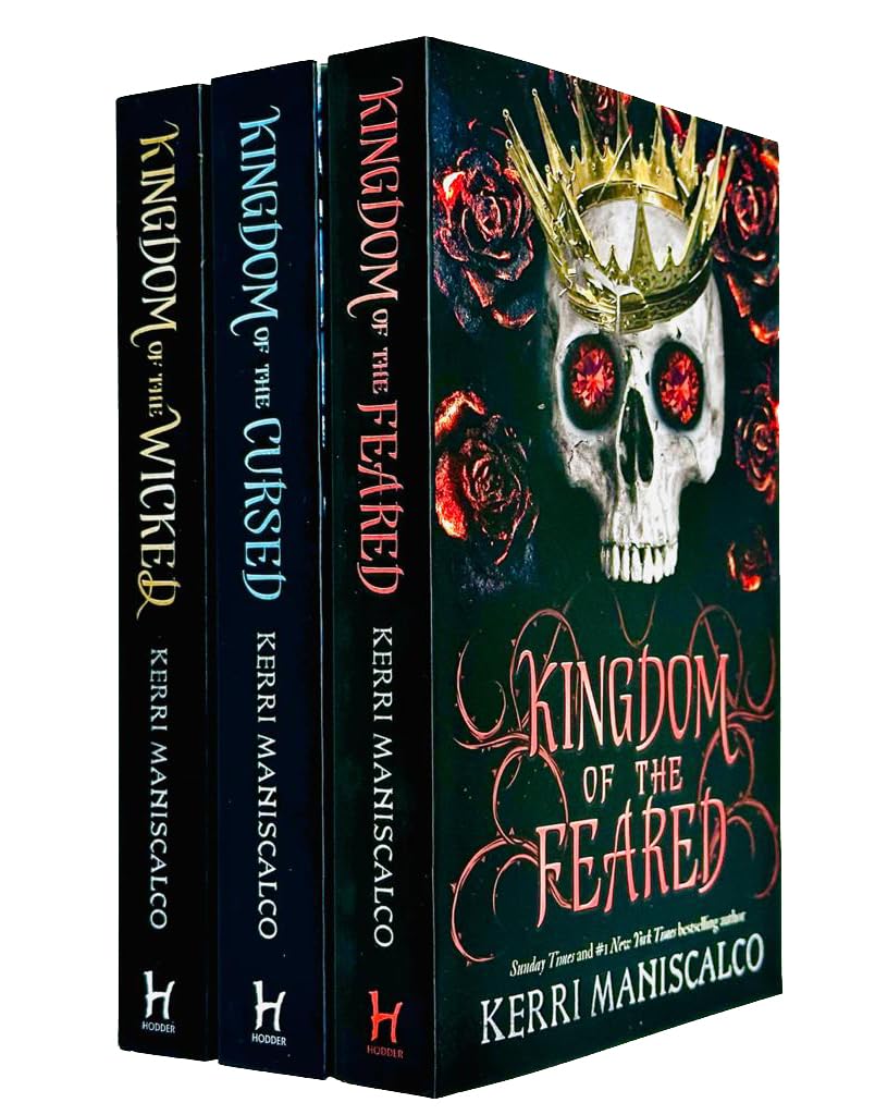 Kingdom of the Wicked Series 3 Book Set by Kerri Maniscalco | Dark Fantasy YA Collection – Witches, Magic, Curses & Supernatural Adventure