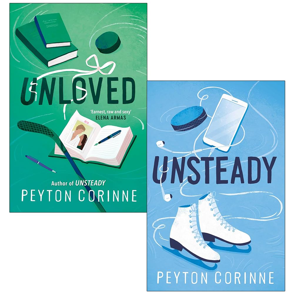 The Undone Series 2 Books Collection Set By Peyton Corinne (Unloved and Unsteady)