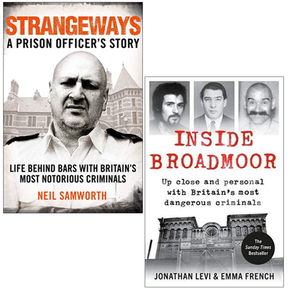Strangeways By Neil Samworth and Inside Broadmoor By Jonathan Levi 2 Books Collection Set