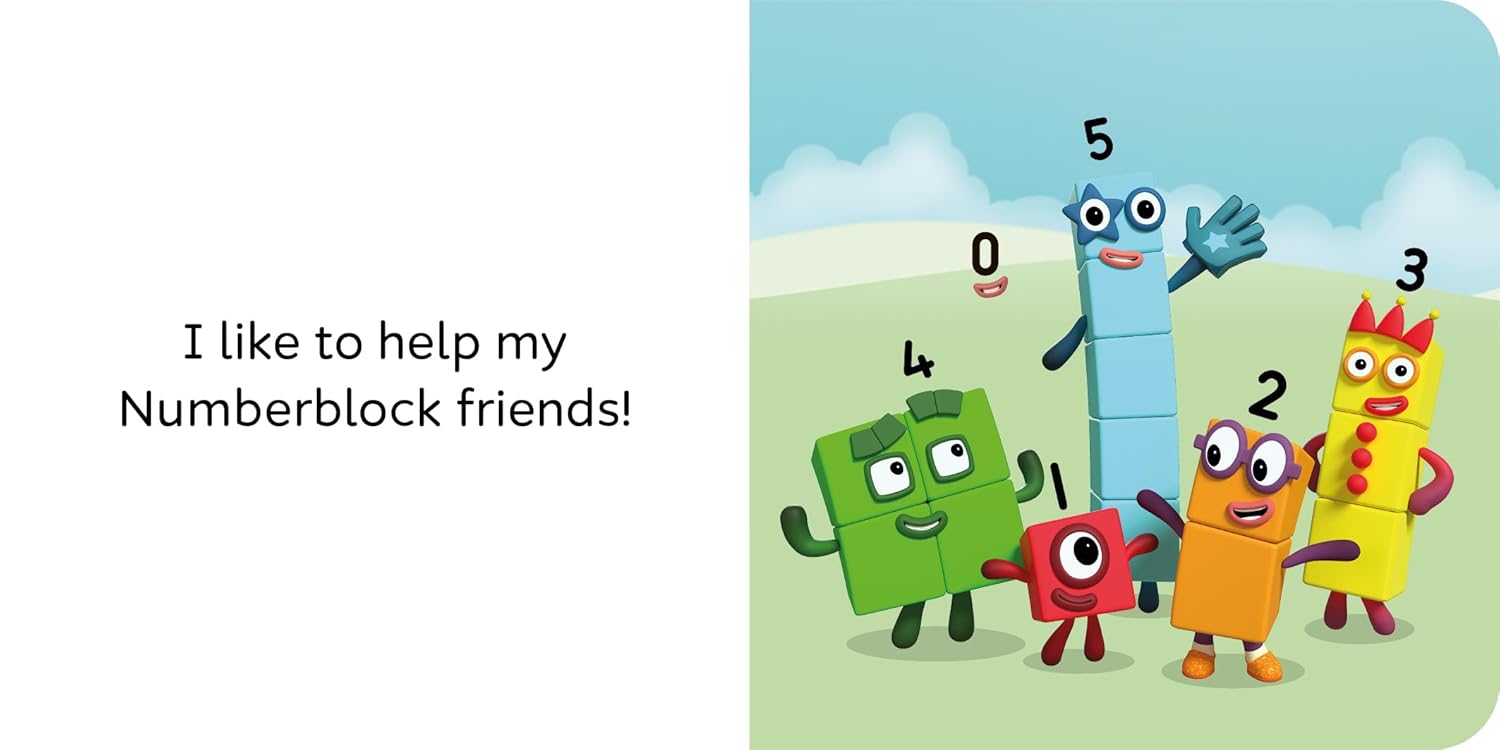 Numberblocks 12 Mini Board Books Collection Carry Case – Early Learning Counting Books for Preschool & Travel