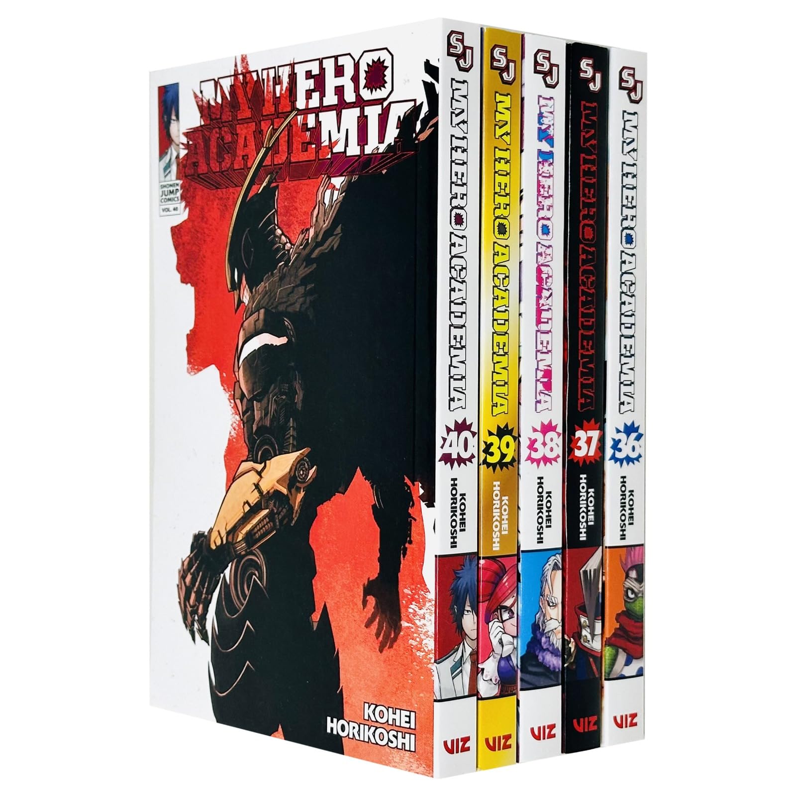 My Hero Academia Volume 36-40 Collection 5 Books Set By Kohei Horikoshi