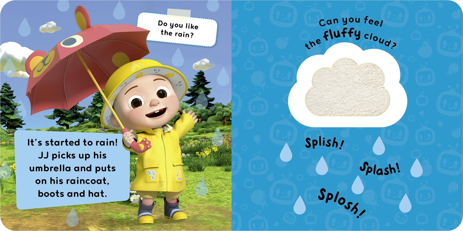 CoComelon: Touch and Feel book: Brand New illustrated interactive touch and feel board book, perfect for young CoComelon fans! (Board-book)