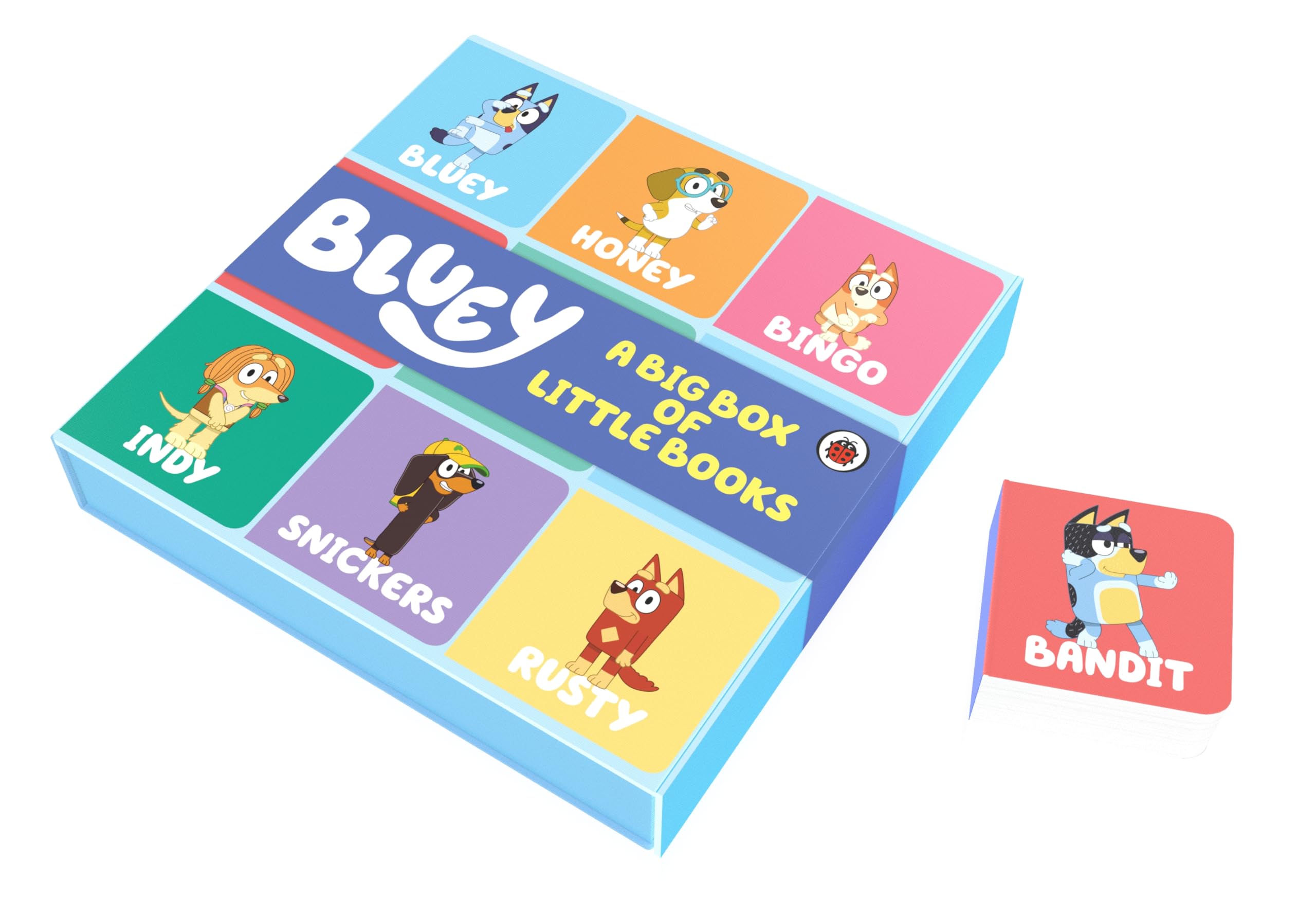 Bluey: Big Box of Little Books – 9 Mini Board Books Collection Set