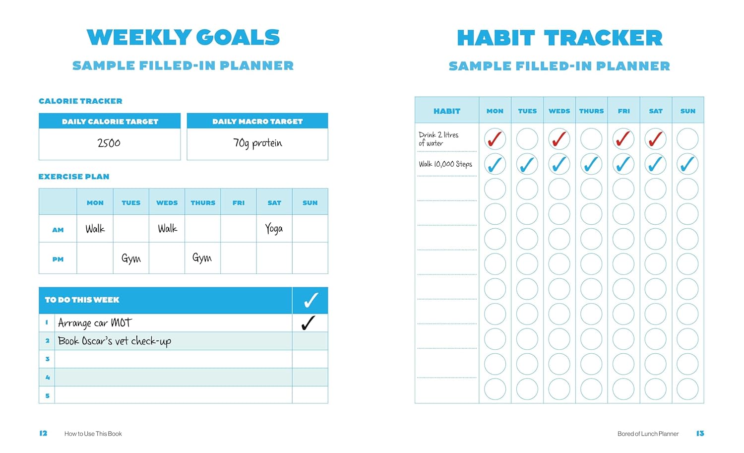 Bored of Lunch: Meal Planner: Plan Your Meals. Stay on Budget. Track Your Calories Book by Nathan Anthony (Paperback)