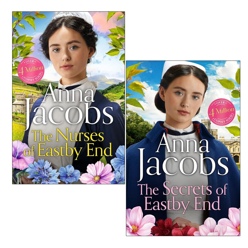 Eastby End Saga Collection 2 Books Set by Anna Jacobs (The Nurses of Eastby End and The Secrets of Eastby End)