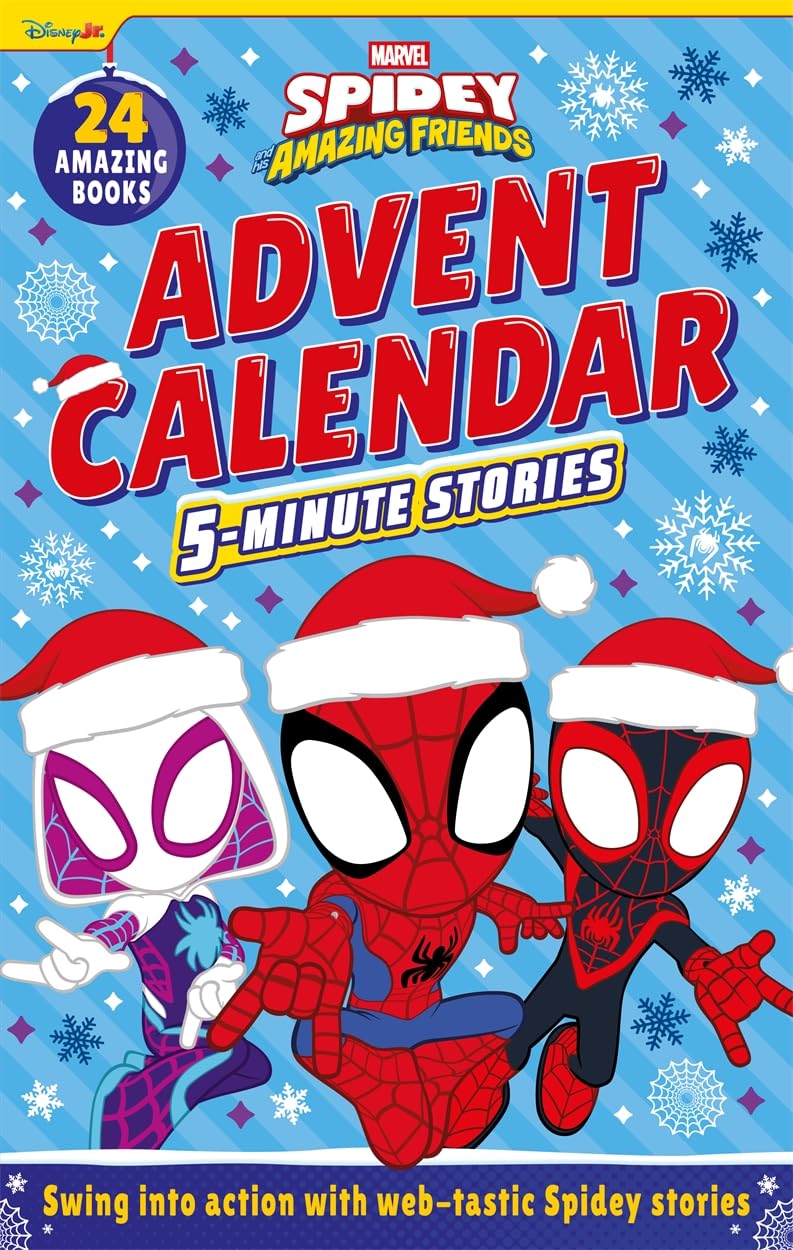 Marvel Spidey and his Amazing Friends: Advent Calendar 5-Minute Stories- Countdown to Christmas With Web-Tastic 24 Spidey Stories