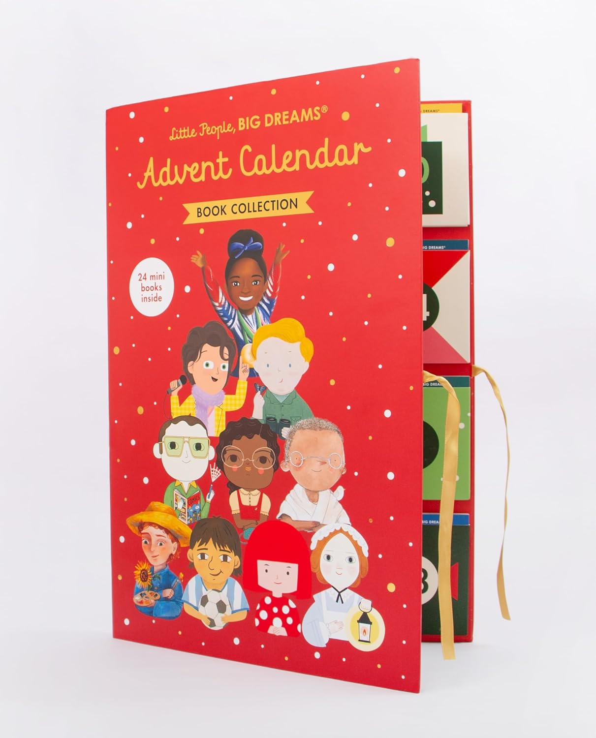 Little People, BIG DREAMS: Advent Calendar Book Collection 2025 Edition – 24 Mini Biographies for Kids, Inspiring Christmas Countdown Gift