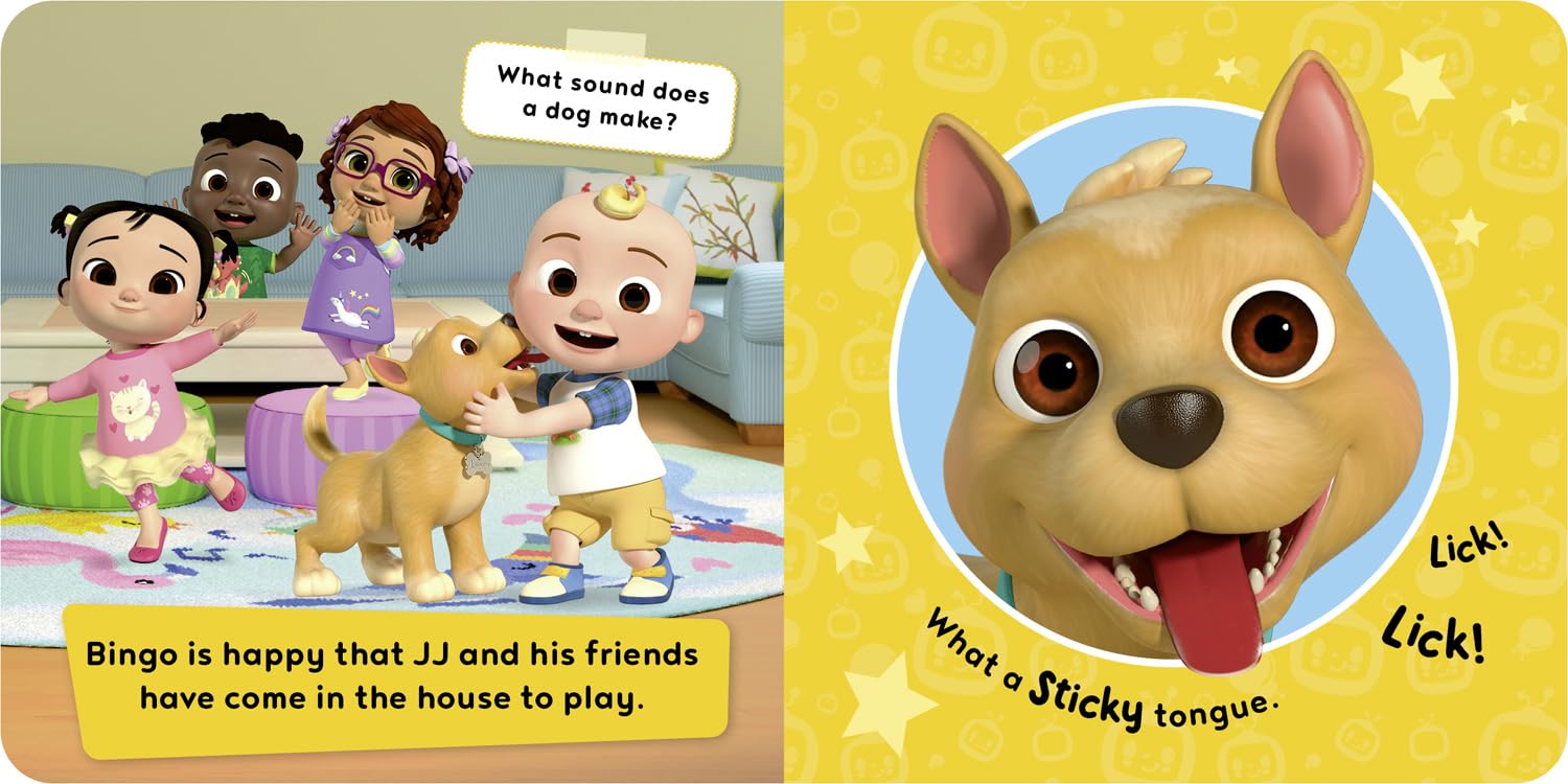 CoComelon: Touch and Feel book: Brand New illustrated interactive touch and feel board book, perfect for young CoComelon fans!