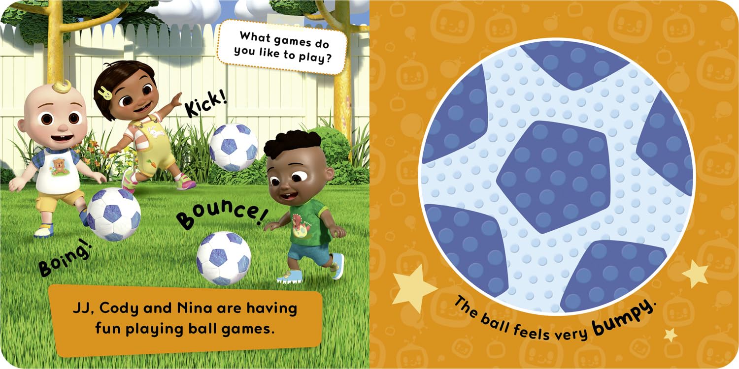 CoComelon: Touch and Feel book: Brand New illustrated interactive touch and feel board book, perfect for young CoComelon fans!