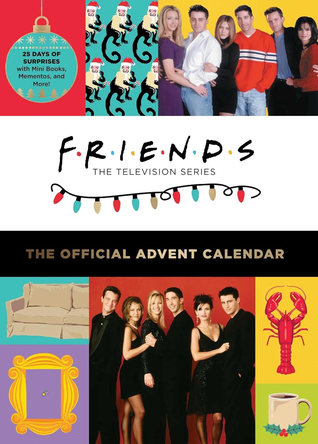 Friends: The Official Advent Calendar: 25 Days of Surprises with Mini Books, Mementos, and More!