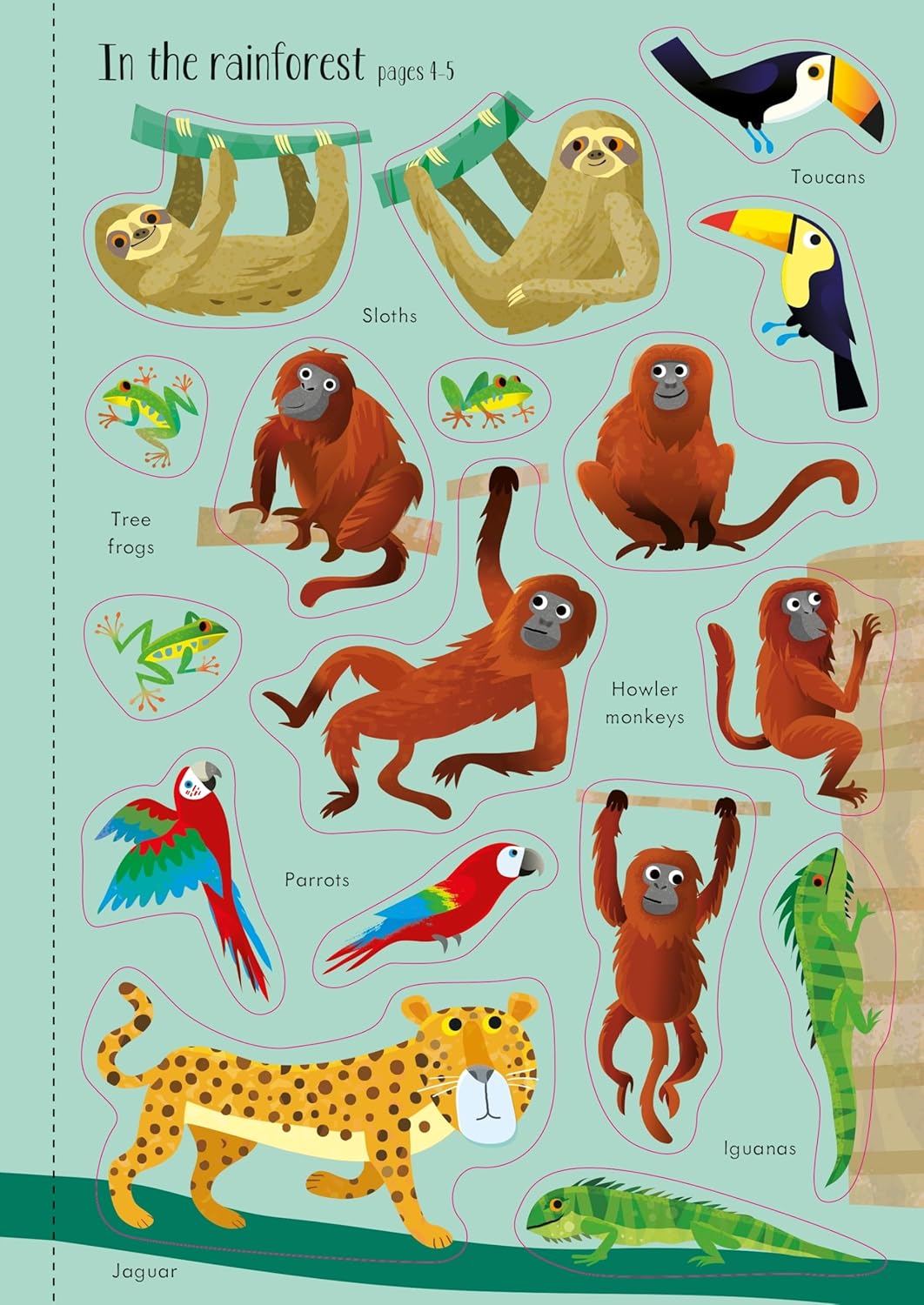 Animals Activity Pack 3 Book Box Set | Sticker Book with 200+ Stickers, Colouring Book & Spotting Activity Book for Kids