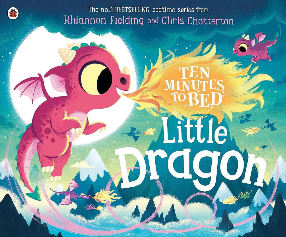 Ten Minutes to Bed Series 3 Books Collection Set by Rhiannon Fielding (Little Dinosaur, Little Unicorn, Little dragon) | Boardbook