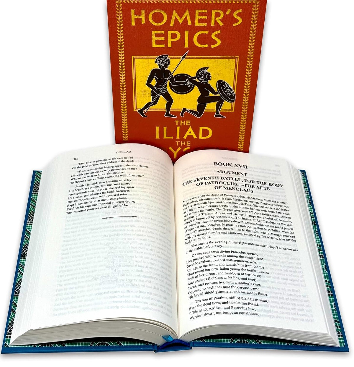 The Iliad and The Odyssey 2 Books Collection Box Set by Homer | Classic Greek Mythology & Epic Poetry | Hardback Edition