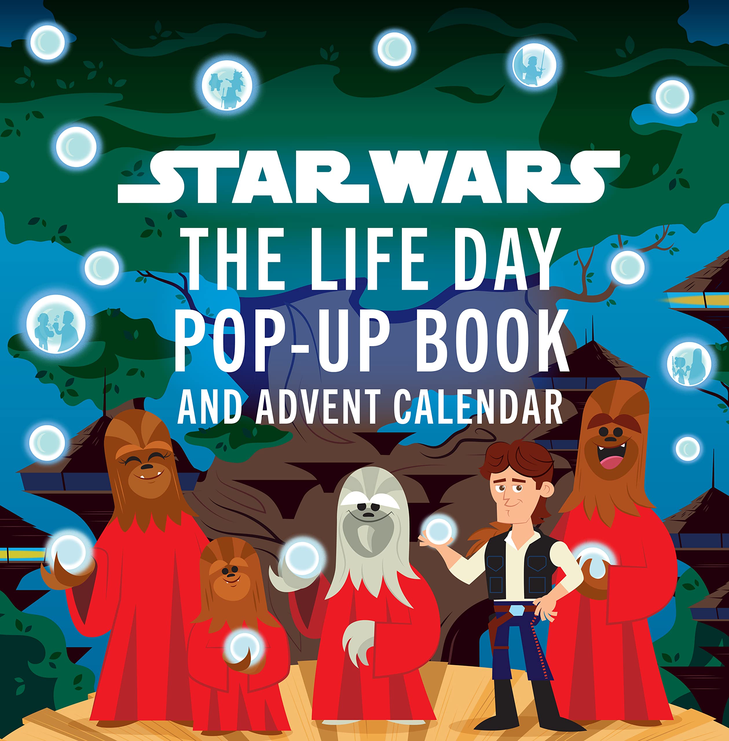 Star Wars: The Life Day Pop-up Book and Advent Calendar | The Official Star Wars Holiday Edition Filled with 25 Days of Galactic Surprises and Festive Fun!
