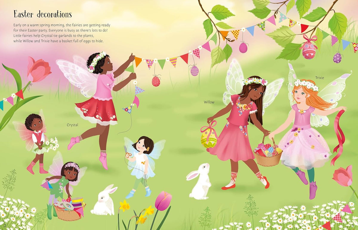 Usborne Little Sticker Dolly Dressing Easter Party by Fiona Watt | Paperback