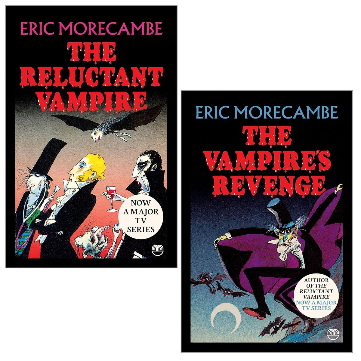 The Reluctant Vampire Series 2 Books Collection Set by Eric Morecambe (The Reluctant Vampire, The Vampire's Revenge)