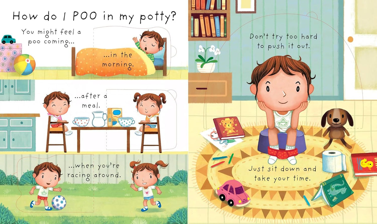 Usborne Lift-the-flap Why Do We Need A Potty? by Katie Daynes (Very First Lift-the-Flap Questions and Answers) | Board Book