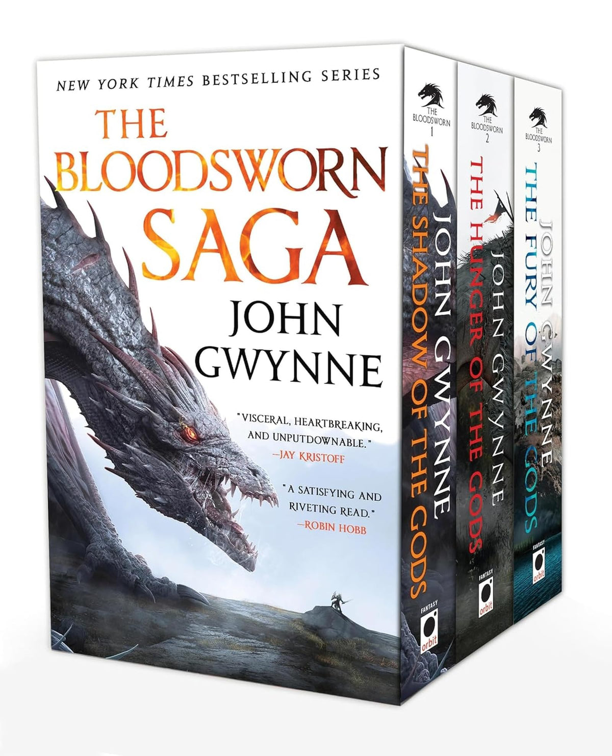 The Bloodsworn Saga 3 Book Box Set by John Gwynne (Shadow of the Gods, Hunger of the Gods, Fury of the Gods)