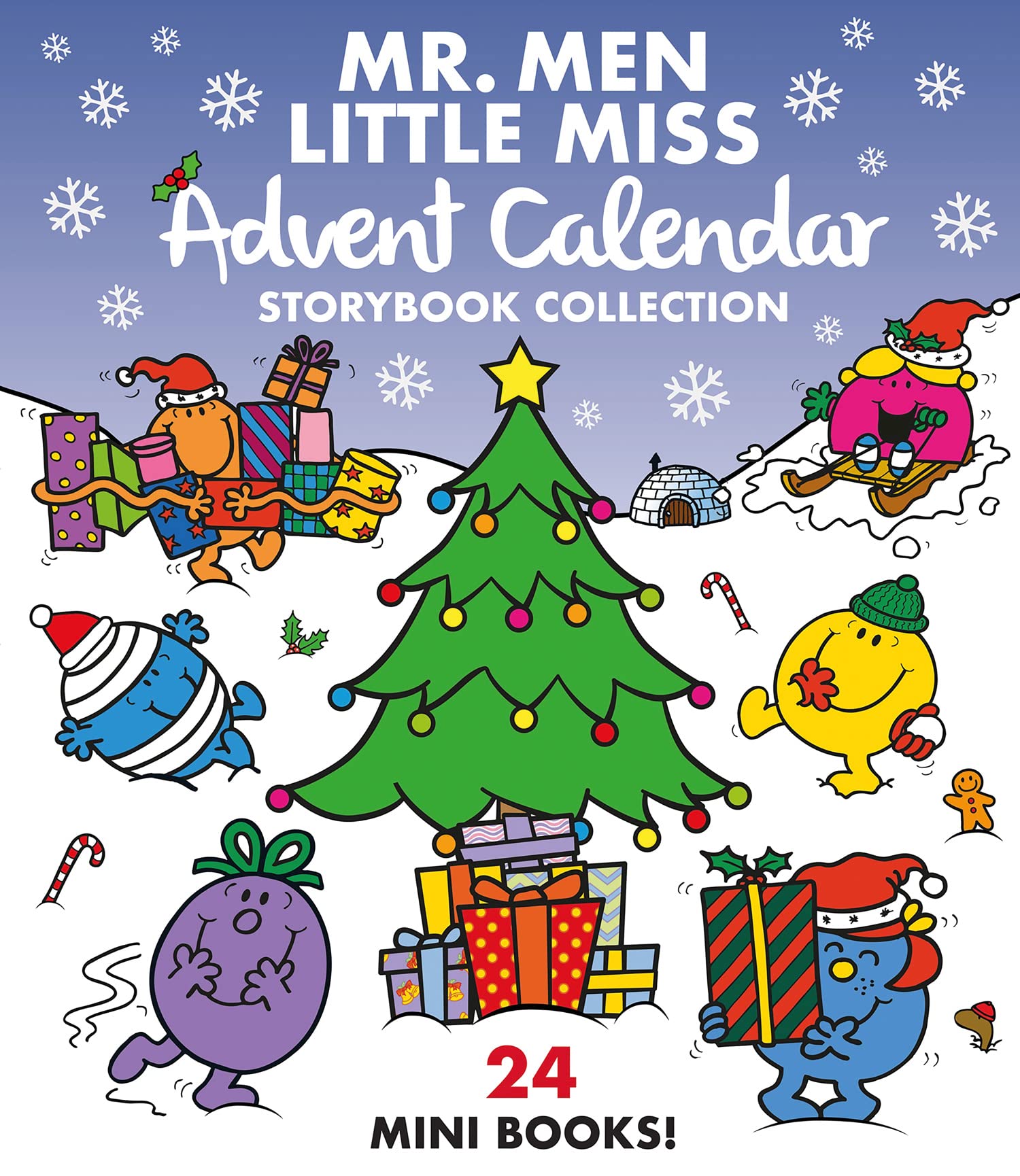 Mr. Men Little Miss Advent Calendar-Storybook collection containing 24 brilliantly funny illustrated kids books to count down to Christmas 2024