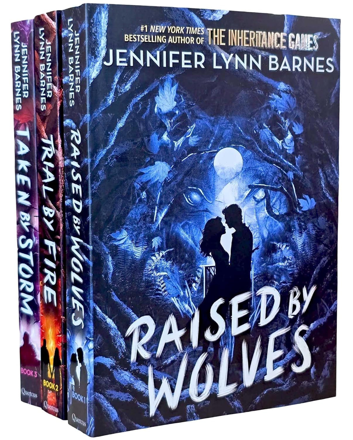 Raised by Wolves Series by Jennifer Lynn Barnes – 3 Paperback Book Collection Set | Young Adult Fantasy, Magic, Adventure & Coming-of-Age Fiction