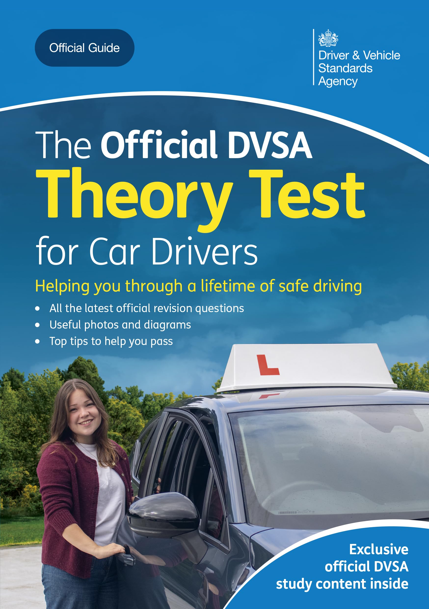 The Official DVSA Theory Test for Car Drivers Book – 2025 Edition (Paperback) | The Complete Guide to Passing Your Test First Time