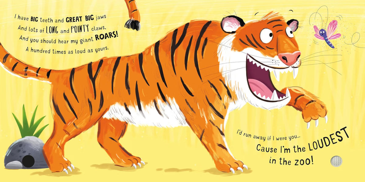 Usborne Who's the Loudest? 3 Books Collection Set by Sam Taplin – Zoo, Dinosaur & Farm | Interactive Animal Sound Board Books