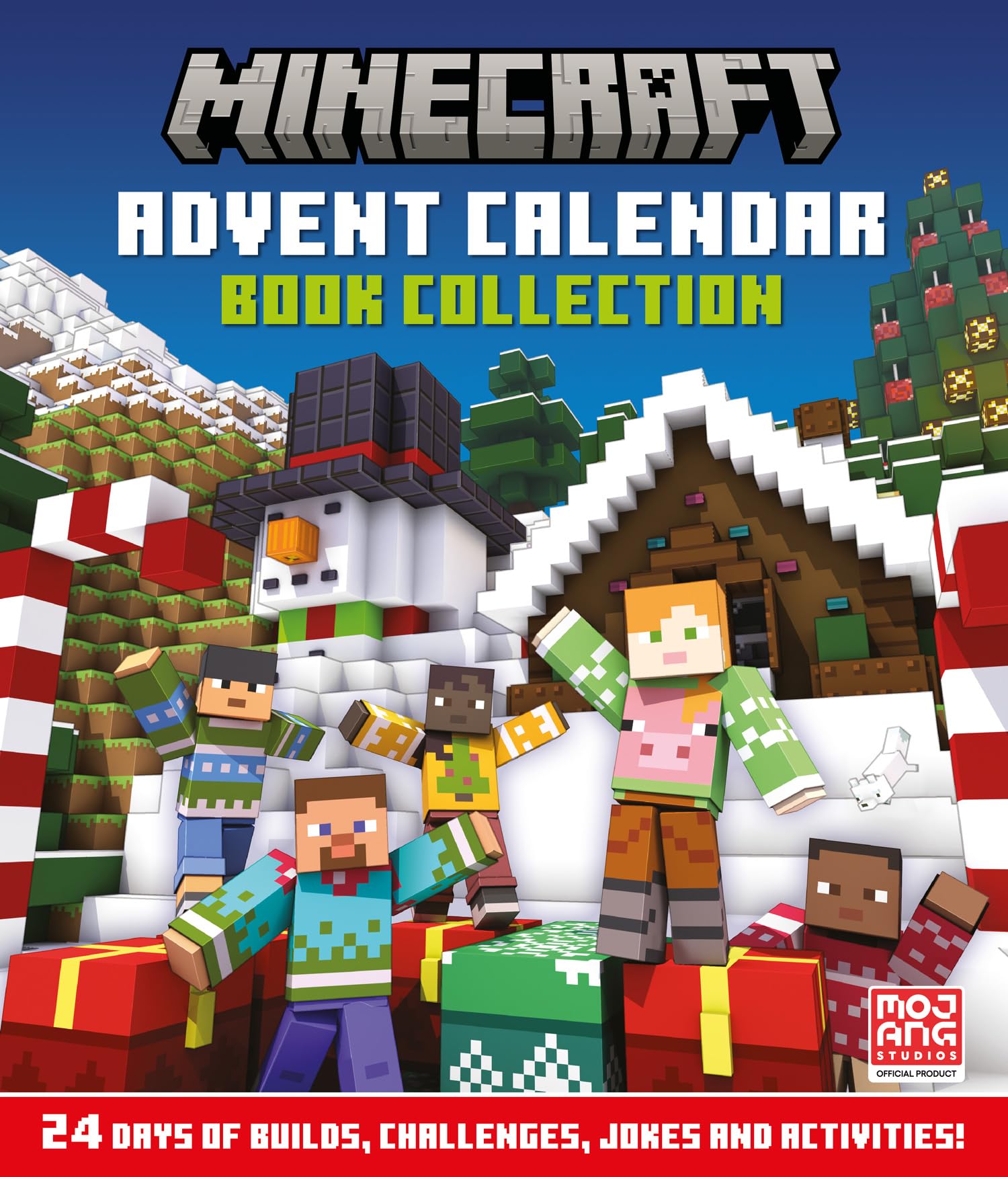 Minecraft Christmas Advent Calendar 2024 – Illustrated Kids Book Collection, Perfect for Ages 6–11
