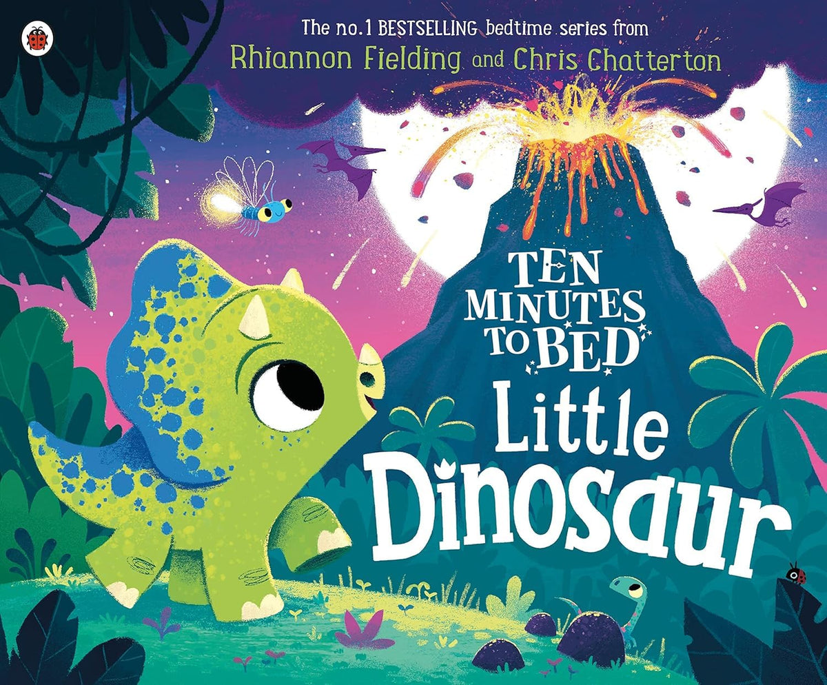 Ten Minutes to Bed Series 3 Books Collection Set by Rhiannon Fielding (Little Dinosaur, Little Unicorn, Little dragon) | Boardbook