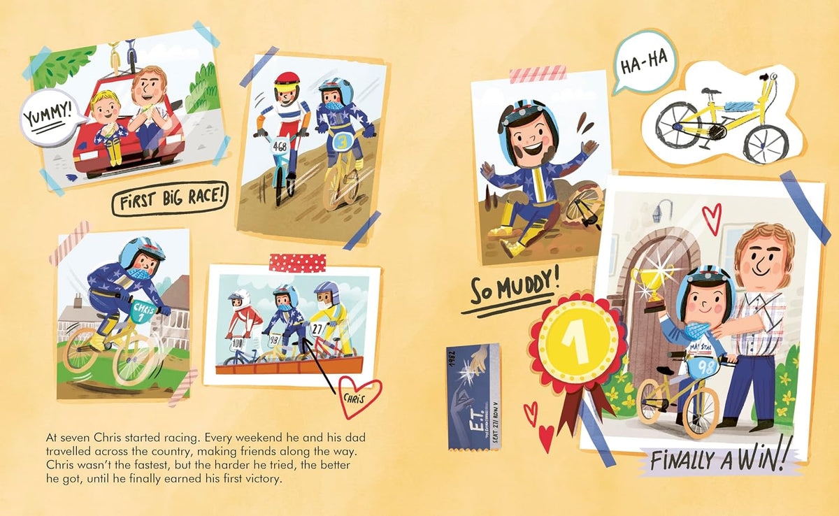 Chris Hoy (136) (Little People, BIG DREAMS) Book by Maria Isabel Sánchez Vegara | Inspirational Children's Biography | Hardcover