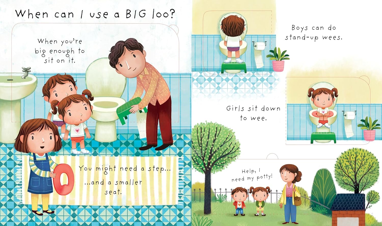 Usborne Lift-the-flap Why Do We Need A Potty? by Katie Daynes (Very First Lift-the-Flap Questions and Answers) | Board Book