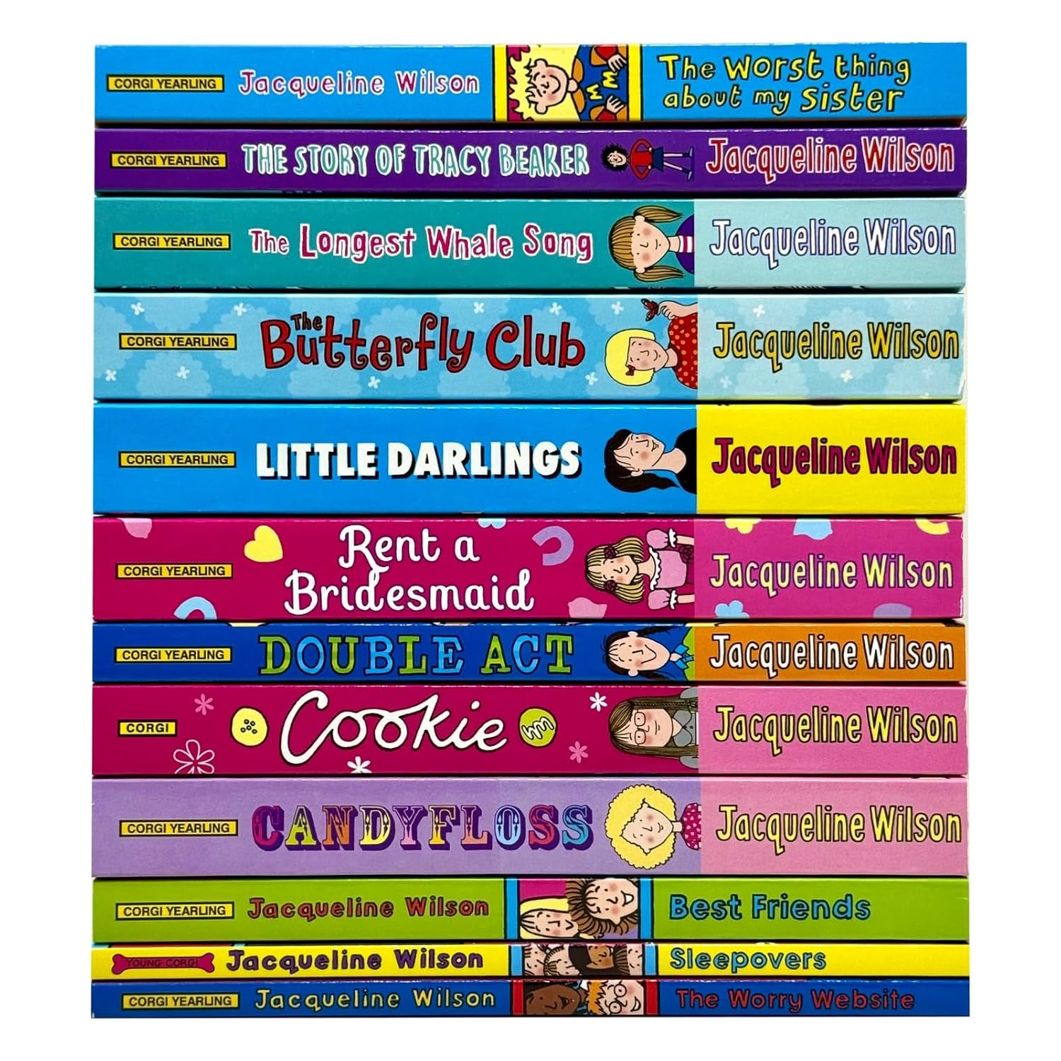 Jacqueline Wilson 12 Books Box Collection Set Pack Illustrated By Nick Sharratt